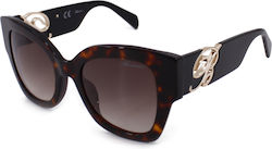 Blumarine Sunglasses Brown with Acetate Frame