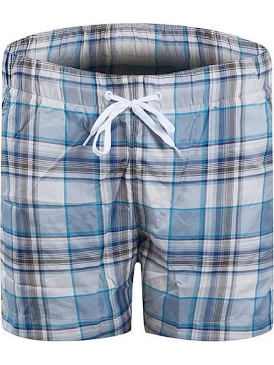 Men's Swimwear Shorts Blue with Patterns
