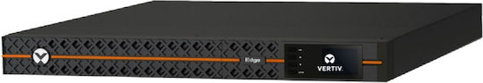 Vertiv Edge 1U Стелажно Монтиране UPS (VI) Интерактивна Линия 1000VA 900W с 6 IEC AC Гнезда