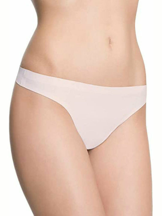 Julimex Figi Bex Women's String Seamless Beige