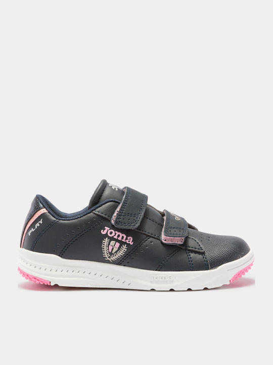 Joma Play Jr Kids Sneakers with Hoop & Loop Clo...