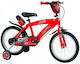 Huffy Cars 16" Παιδικό Ποδήλατo BMX Κόκκινο
