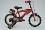 Huffy Cars 14" Kids Bicycle BMX Red