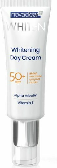 Equalan Novaclear+ Whiten Whitening Day Cream Light Cream Face Day with SPF50 50ml