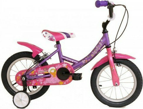 Style Mascot 14" Kids Bicycle BMX (2022) Purple