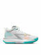 Zion 1 High Basketball Shoes White / Laser Orange / Dynamic Turquoise / Black