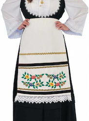 Stamco Women's Traditional Costume Apron White