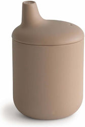 Mushie Baby Cup Sippy Cup made of Silicone Brow...