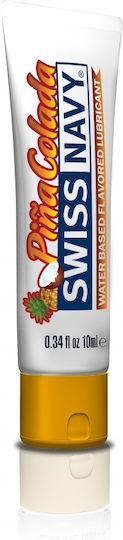 Swiss Navy Water Based Flavored Lubricant Λιπαντικό Gel Pina Colada 10ml
