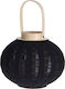 Koopman Felinar Lemn De masă Negru 25x25x21buc 1buc