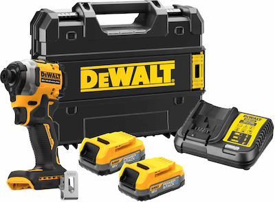 Dewalt Παλμικό Κατσαβίδι Μπαταρίας Brushless 18V 2x1.7Ah