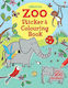 Zoo Sticker and Colouring Book