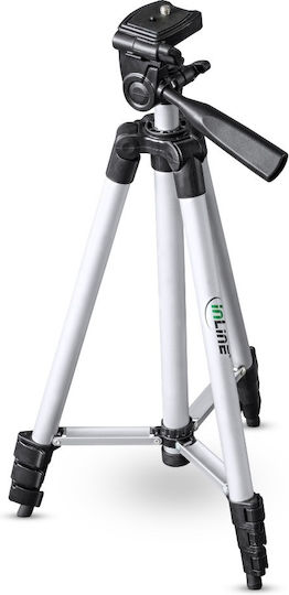 InLine Professional Aluminium 3-Leg Photography Tripod 1.30m