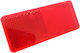 Carner Reflector camion Sticker reflectorizant 94mm x 44mm roșu
