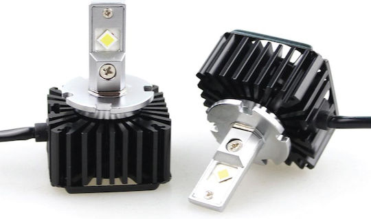 Heleco Крушка За Автомобил D5S LED 6000K Хладно Бяло 70W