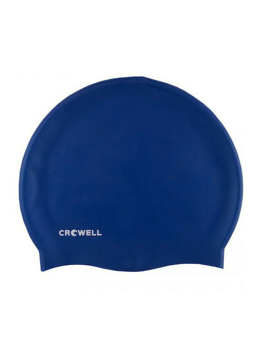 Crowell Mono Breeze 05 Silicone Adults Swimming Cap Blue