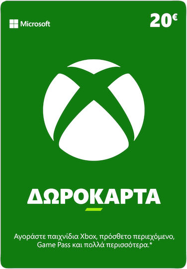 Microsoft XBOX Live Gift Card 20 Euros