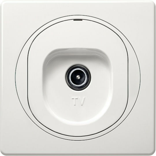 Aling Conel E612I.000 Priză Antenă TV Aeriană Albă Culoare 15.005.0076