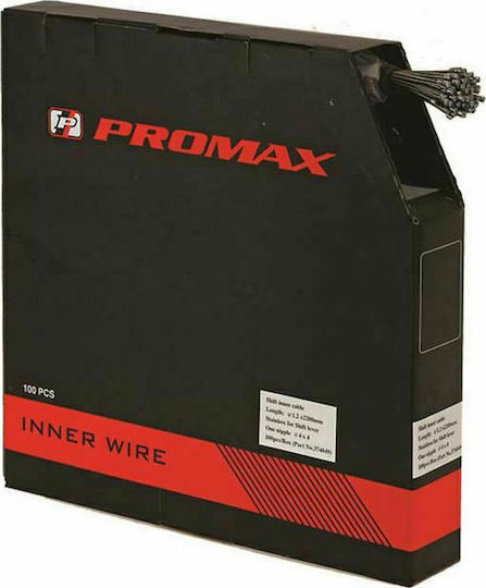 Promax 374037 Συρματόσχοινο Ταχυτήτων Ποδηλάτου 2.2m Σύρμα Ταχυτήτων 1.1x2200mm 1τμχ