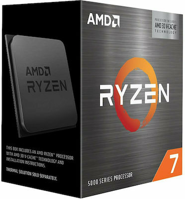 AMD Ryzen 7 5800X3D 3.4GHz Procesor cu 8 nuclee pentru Socket AM4 Casetă