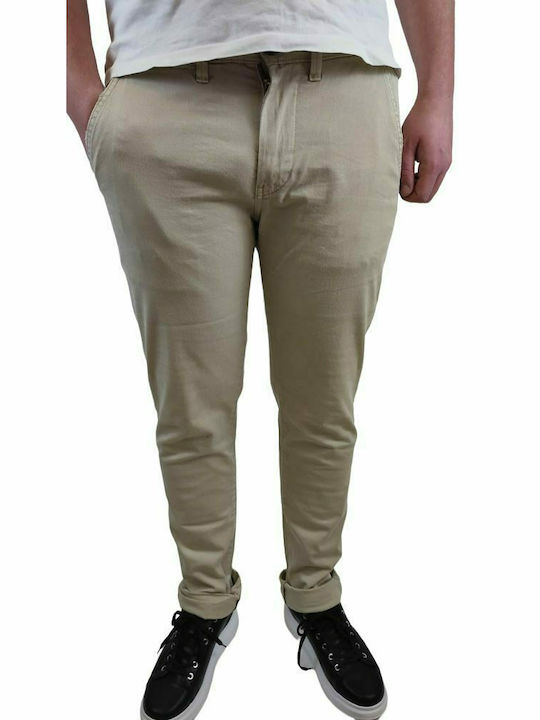 Pepe Jeans Men's Trousers Chino Beige