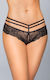 Softline 2476 Γυναικείο Sexy String Brasil Μαύρο