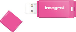 Integral Neon 16GB USB 2.0 Stick Ροζ