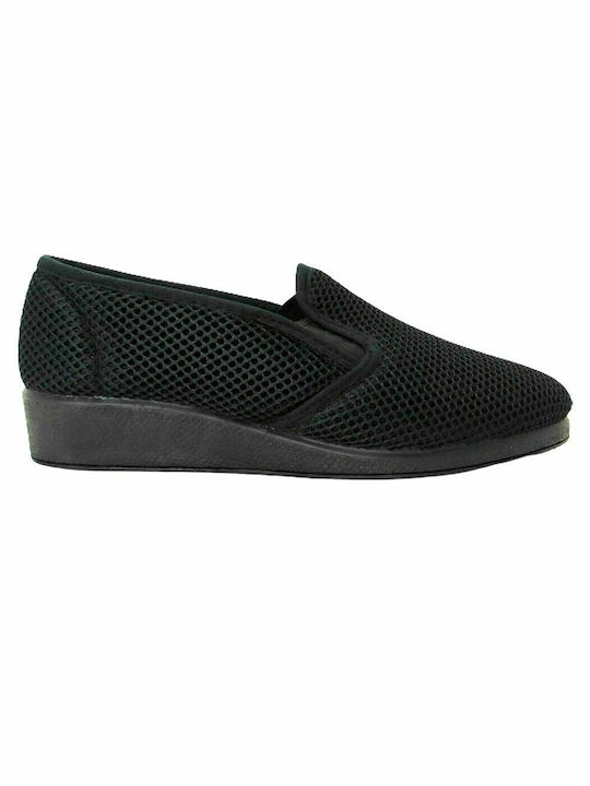 Dicas S271 Closed-Back Women's Slippers In Black Colour