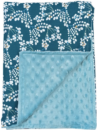 Baby Star Babydecken Für Kinderbett Blumen 100x150cm