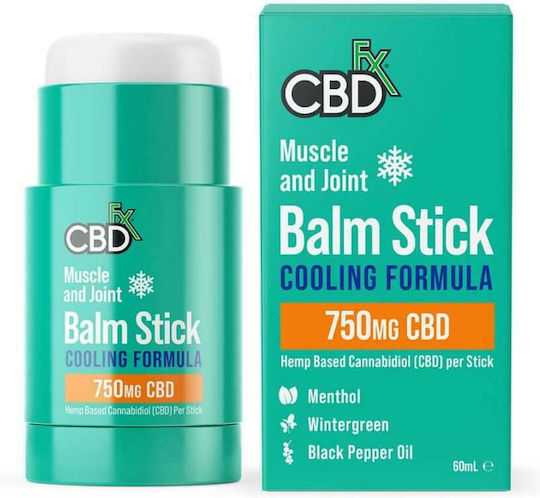 CBD FX Muscle & Joint 750mg Balm Stick Cooling Formula 60ml