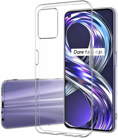 Ancus Back Cover Σιλικόνης 1mm Διάφανο (Realme 8i)