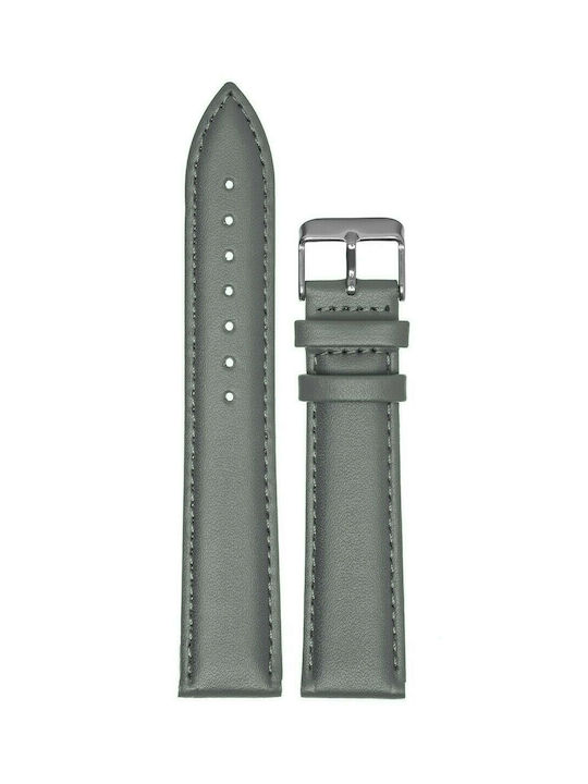 Tzevelion Leather Strap Gray 24mm