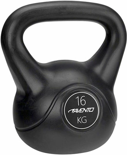 Avento Kettlebell από PVC 16kg Negru
