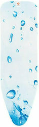 Brabantia Σιδερόπανο Ice Water 124x38cm Μπλε