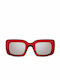 Solo-Solis Women's Sunglasses with Red Plastic Frame NDL6091