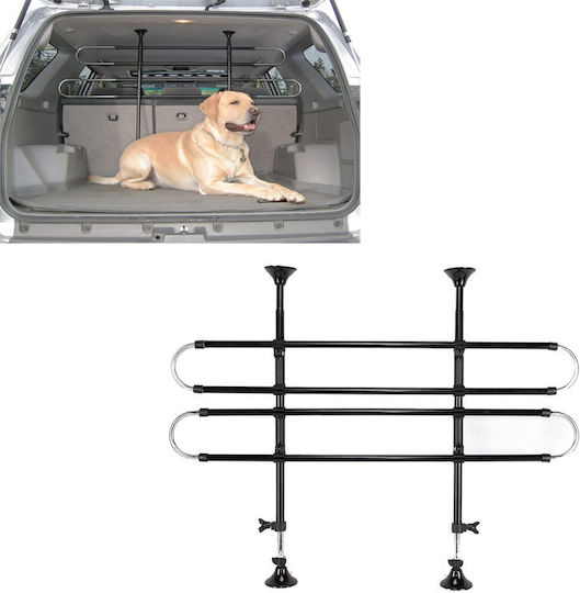 Auto Gs Divider Car for Dog 85-140x60-110cm Black