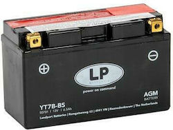 LP Batteries AGM Мотоциклетна батерия YT7B-BS 110Спецификация с капацитет 6.5Ах