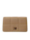 Damentasche Schultertasche Beige