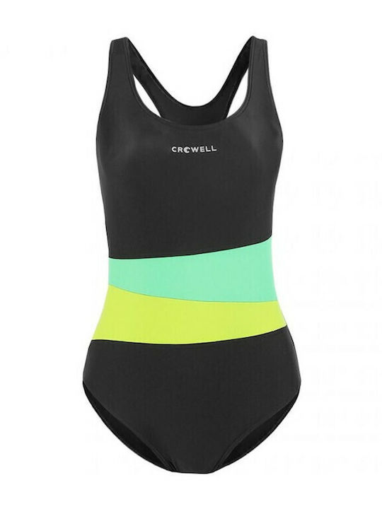 Crowell Lola Αθλητικό Ολόσωμο Μαγιό Black/Green