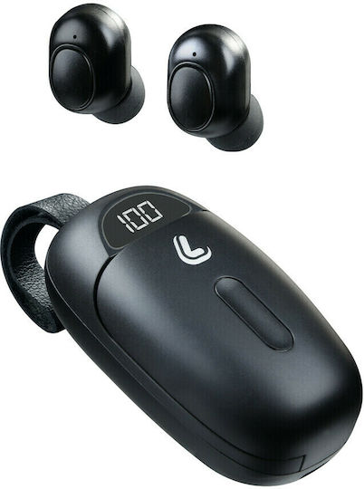 Lampa Ekko 5.0 In-ear Bluetooth Handsfree Căști cu Carcasă de Încărcare Negru
