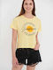 Funky Buddha Femeie Tricou Lemon Drop