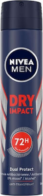 Nivea Men Dry Impact Αποσμητικό 72h σε Spray 150ml