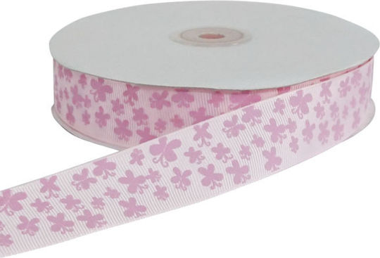 Marhome Gro Panglică Monocromie Roz 13.65metri cu lățime 25mm