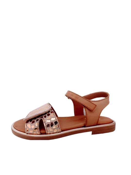 Leather sandals YO No 690 Gold