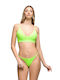 LikeMe Bikini Set Triangle Top & Brazil Bottom Green