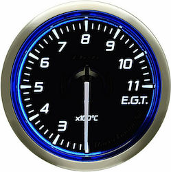 Defi DF Blue Racer N2 Αναλογικό Όργανο Θερμόμετρο Αυτοκινήτου 52mm Exhaust Temp Gauge Metric
