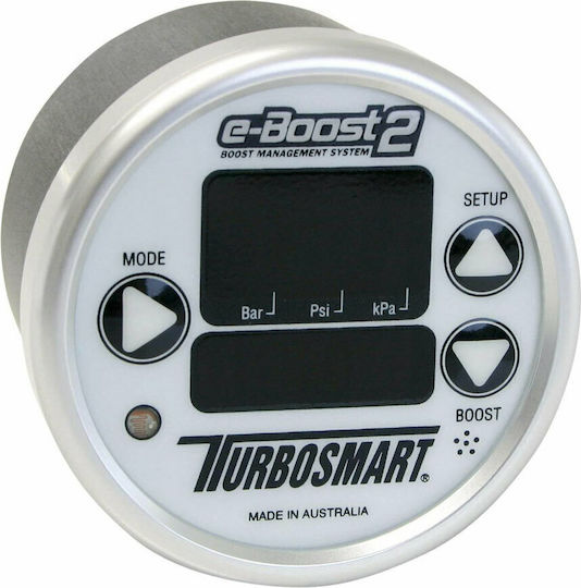 Turbosmart EB2 Car Turbo Timer Digital Instrument 60mm 60psi Silver TS-0301-1001