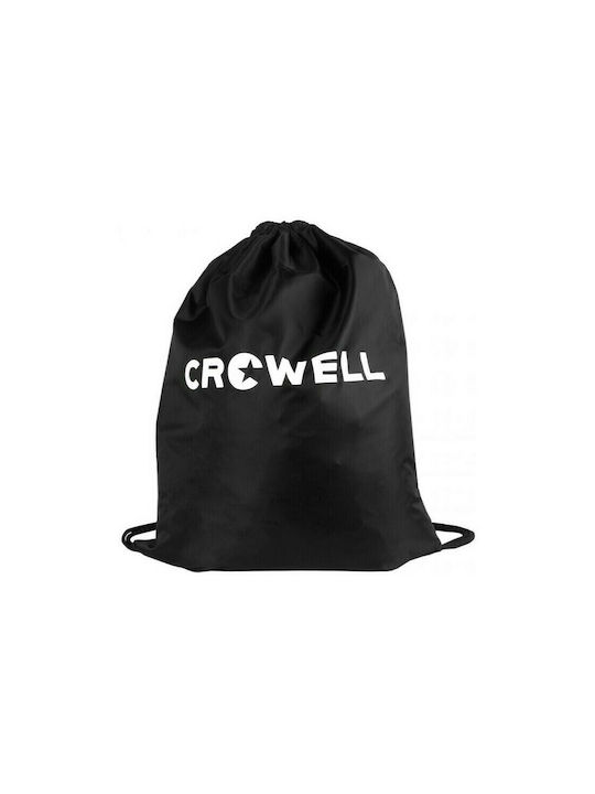 Crowell Crowell Unisex Τσάντα Πλάτης Γυμναστηρίου Μαύρη