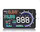 NSRacing A8 Ψηφιακό Head up Display Αυτοκινήτου obd2 5.5"
