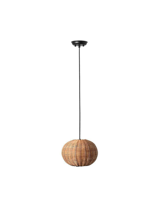 Faro Barcelona Haka Pendant Light Single-Light for Socket E27 Beige